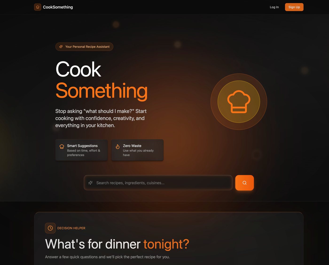 CookSomething - your personal recipe assistant